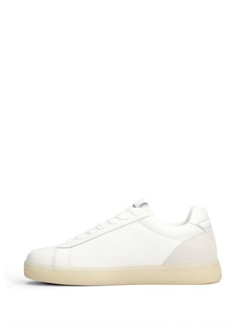 Sneakers uomo Palm Angels Palm Tennis bianche in pelle PALM ANGELS | PMIA111S26LEA0020101